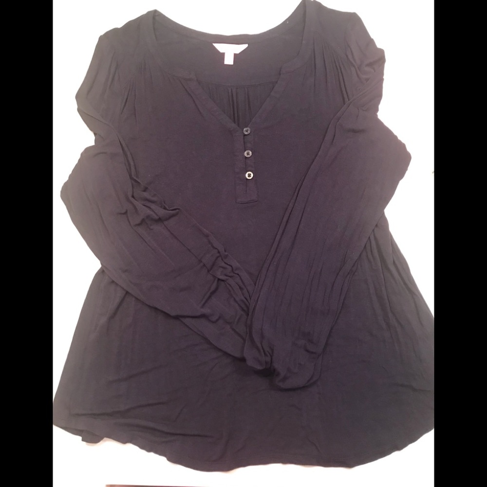 Lilly Pulitzer navy tunic top size xl